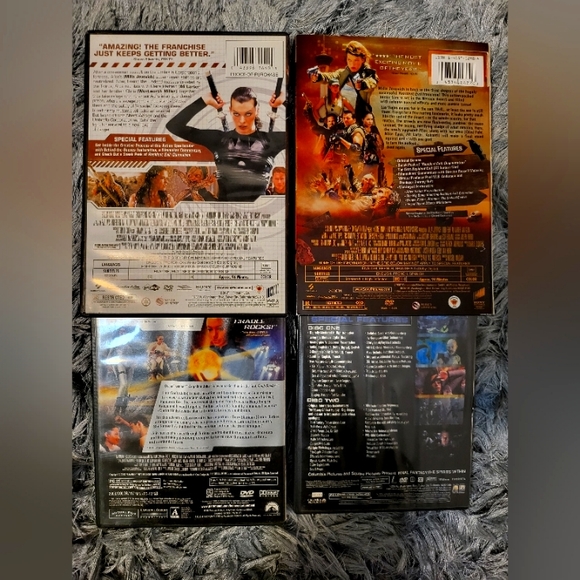 4 Video Game Inspired Dvd Movie Bundle - Picture 2 of 2